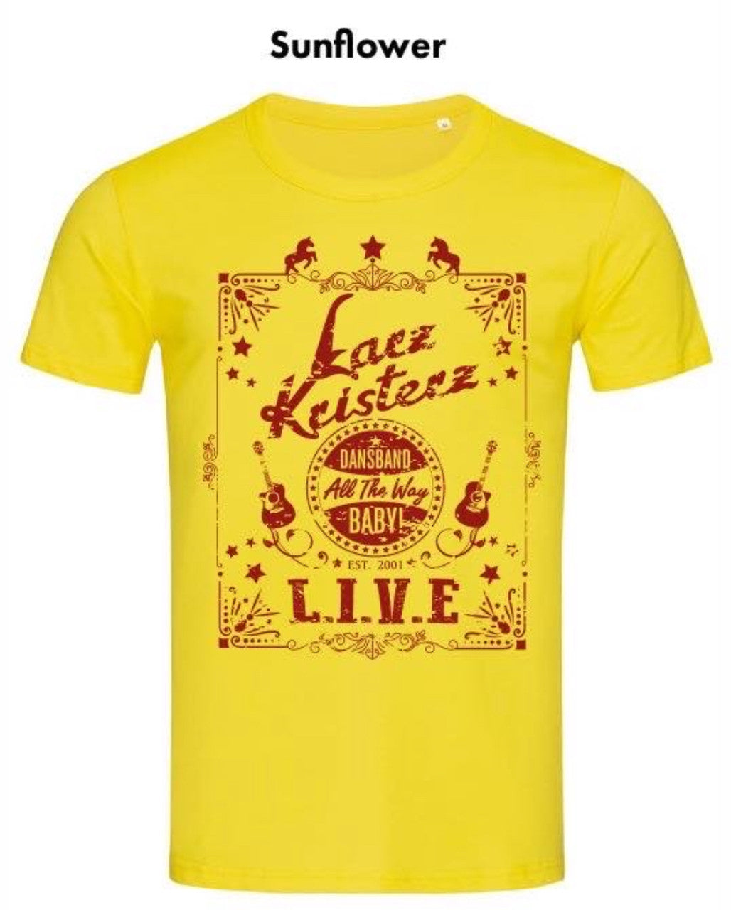 T-Shirt Larz Kristerz "LIVE"