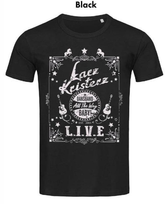 T-Shirt Larz Kristerz "LIVE"